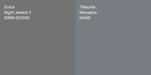 00NN 20/000 Night Jewels 3 vs M499 Миндаль