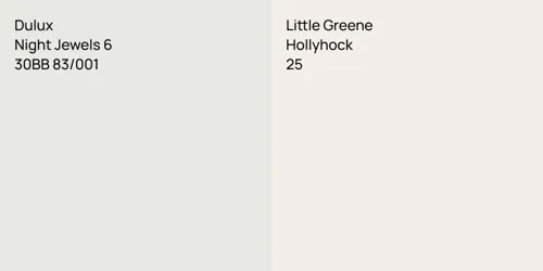 30BB 83/001 Night Jewels 6 vs 25 Hollyhock