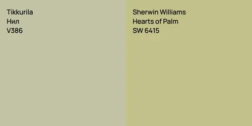 V386 Нил vs SW 6415 Hearts of Palm