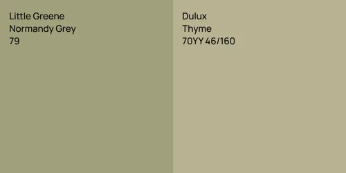 79 Normandy Grey vs 70YY 46/160 Thyme