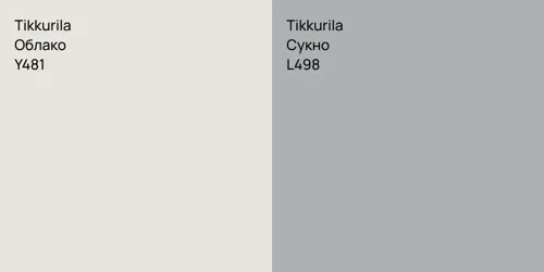 Y481 Облако vs L498 Сукно