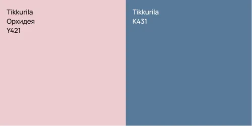 Y421 Орхидея vs K431 null