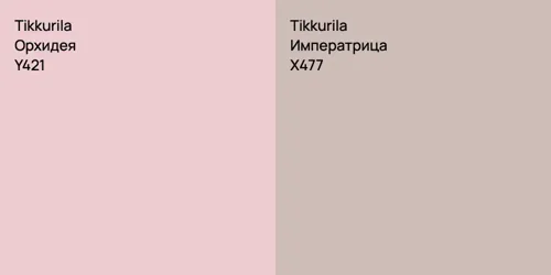 Y421 Орхидея vs X477 Императрица