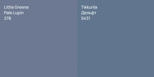 278 Pale Lupin vs S431 Дельфт
