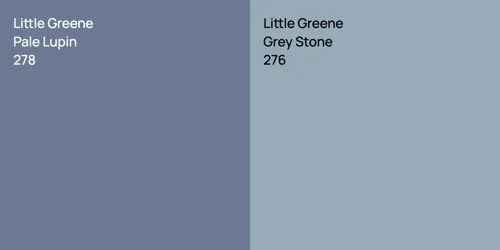 278 Pale Lupin vs 276 Grey Stone