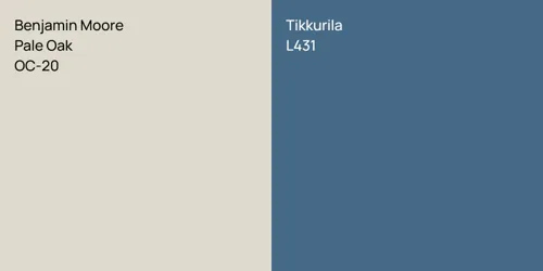 OC-20 Pale Oak vs L431 null