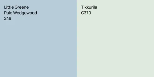 249 Pale Wedgewood vs G370 