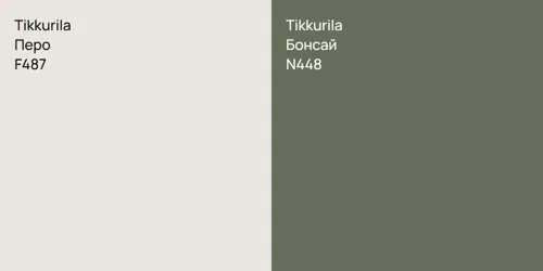 F487 Перо vs N448 Бонсай