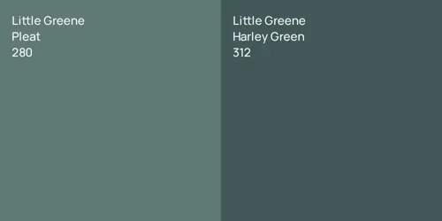 280 Pleat vs 312 Harley Green