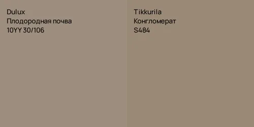 10YY 30/106 Плодородная почва vs S484 Конгломерат