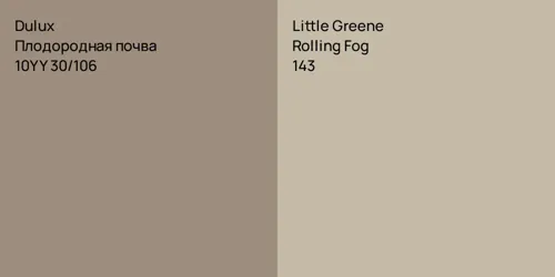 10YY 30/106 Плодородная почва vs 143 Rolling Fog