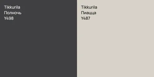 Y498 Полночь vs Y487 Пиацца