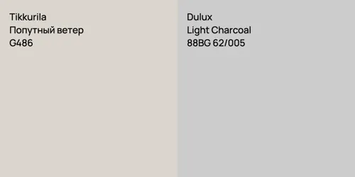 G486 Попутный ветер vs 88BG 62/005 Light Charcoal