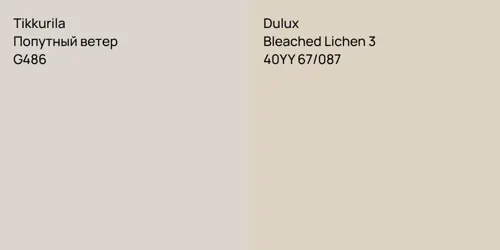 G486 Попутный ветер vs 40YY 67/087 Bleached Lichen 3