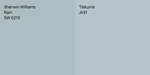 SW 6219 Rain vs J491 