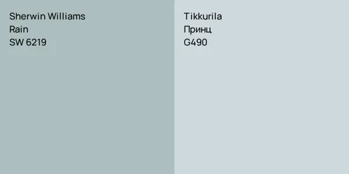 SW 6219 Rain vs G490 Принц