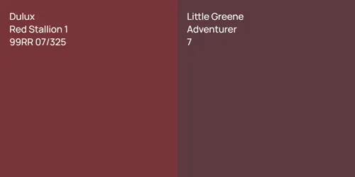 99RR 07/325 Red Stallion 1 vs 7 Adventurer