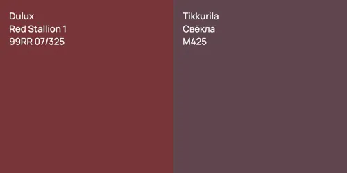 99RR 07/325 Red Stallion 1 vs M425 Свёкла