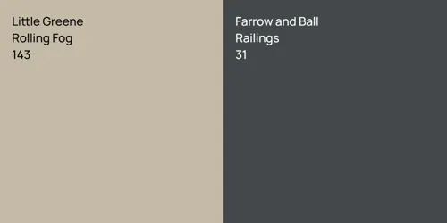 143 Rolling Fog vs 31 Railings