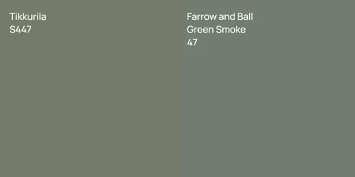 S447 null vs 47 Green Smoke
