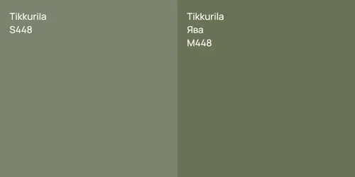 S448 null vs M448 Ява