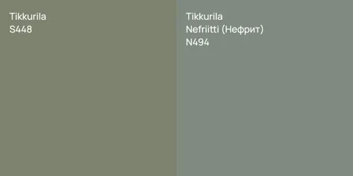 S448 null vs N494 Nefriitti (Нефрит)