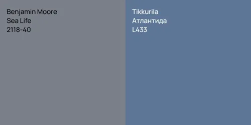 2118-40 Sea Life vs L433 Атлантида