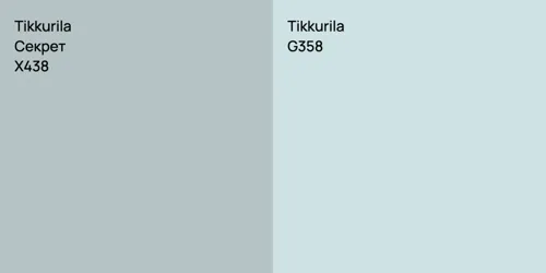 X438 Секрет vs G358 