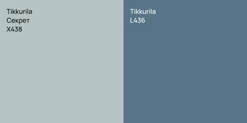 X438 Секрет vs L436 