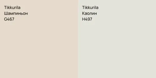 G467 Шампиньон vs H497 Каолин