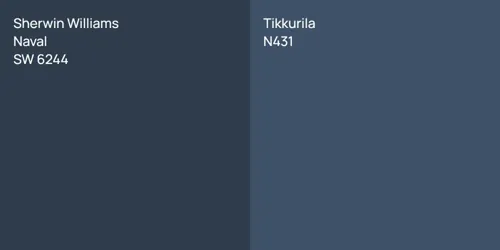 SW 6244 Naval vs N431 null