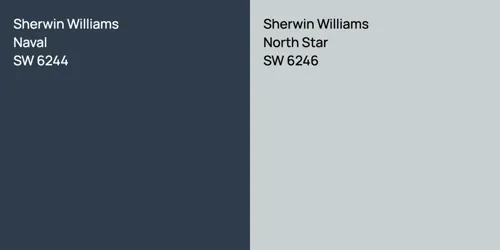 SW 6244 Naval vs SW 6246 North Star