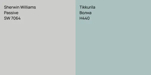 SW 7064 Passive vs H440 Волна