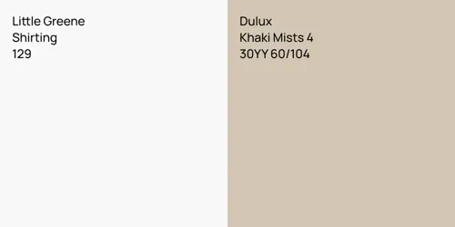 129 Shirting vs 30YY 60/104 Khaki Mists 4