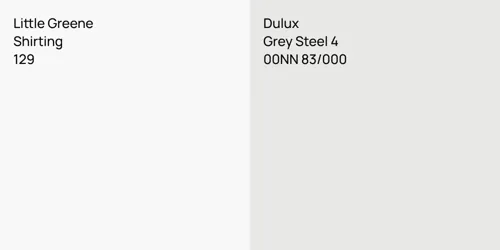 129 Shirting vs 00NN 83/000 Grey Steel 4