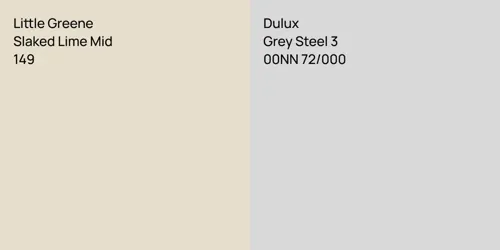 149 Slaked Lime Mid vs 00NN 72/000 Grey Steel 3