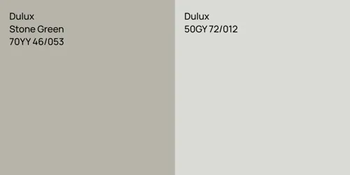 70YY 46/053 Stone Green vs 50GY 72/012 null