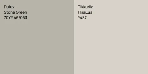 70YY 46/053 Stone Green vs Y487 Пиацца