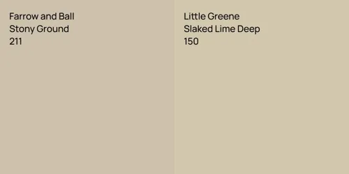 211 Stony Ground vs 150 Slaked Lime Deep