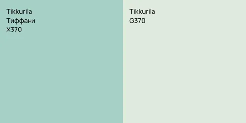 X370 Тиффани vs G370 