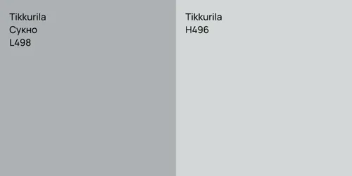 L498 Сукно vs H496 null