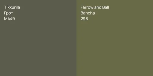 M449 Грот vs 298 Bancha