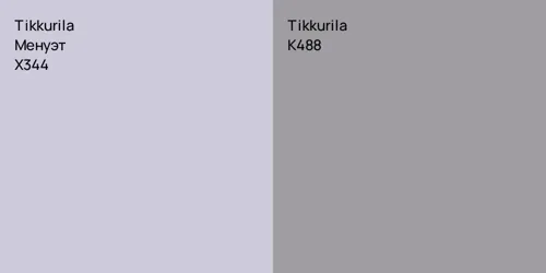 X344 Менуэт vs K488 