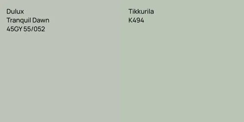 45GY 55/052 Tranquil Dawn vs K494 