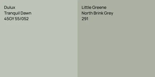 45GY 55/052 Tranquil Dawn vs 291 North Brink Grey