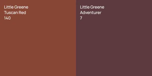 140 Tuscan Red vs 7 Adventurer