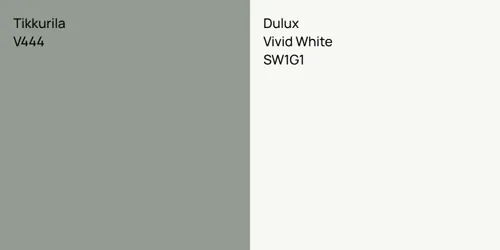 V444  vs SW1G1 Vivid White