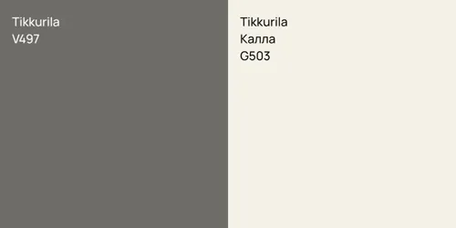 V497  vs G503 Калла