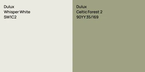 SW1C2 Whisper White vs 90YY 35/169 Celtic Forest 2