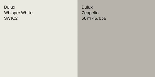 SW1C2 Whisper White vs 30YY 46/036 Zeppelin